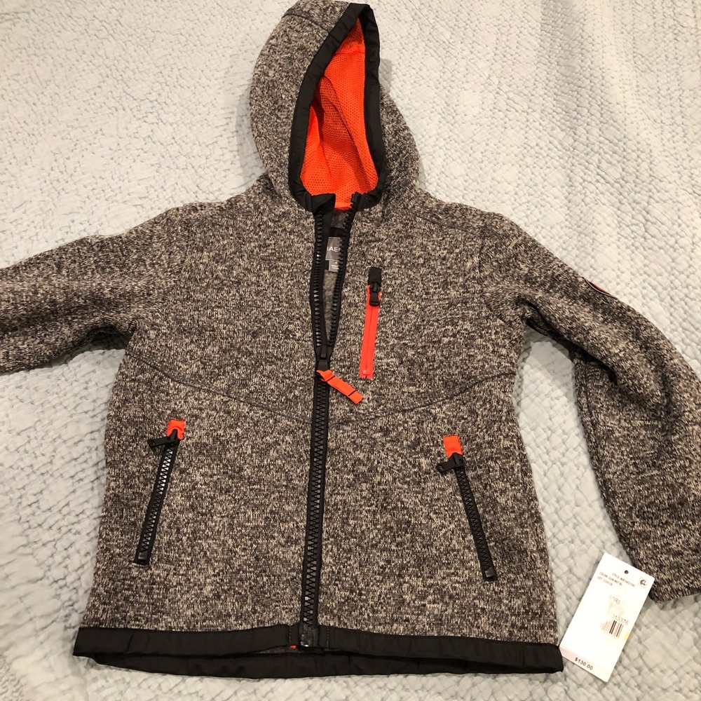 Boys Michael Kors fleece zip up jacket